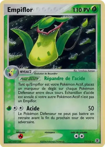 Image de la carte Pokemon Empiflor 17/112