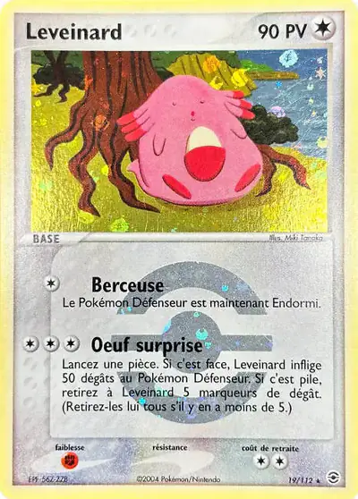 Image de la carte Pokemon Leveinard 19/112