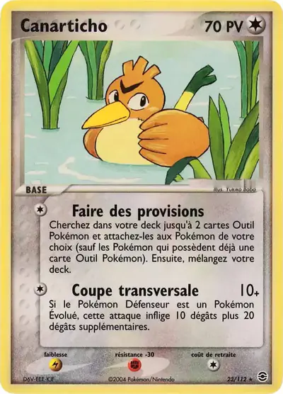 Image de la carte Pokemon Canarticho 23/112