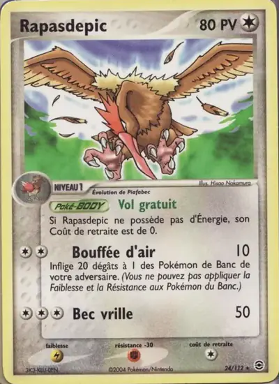 Image de la carte Pokemon Rapasdepic 24/112