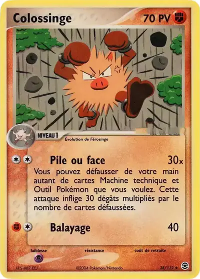 Image de la carte Pokemon Colossinge 28/112