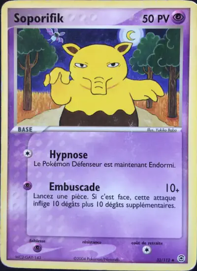 Image de la carte Pokemon Soporifik 32/112