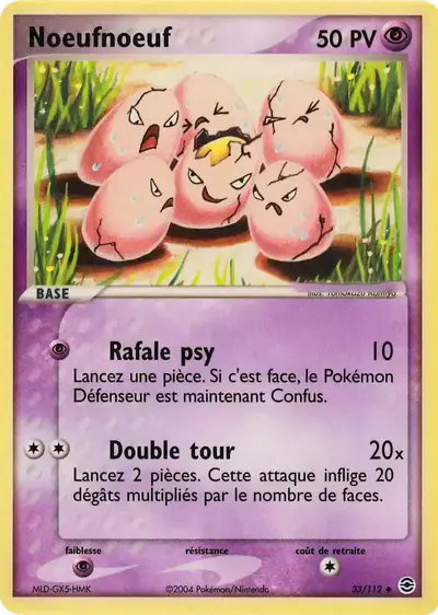 Image de la carte Pokemon Noeunoeuf 33/112