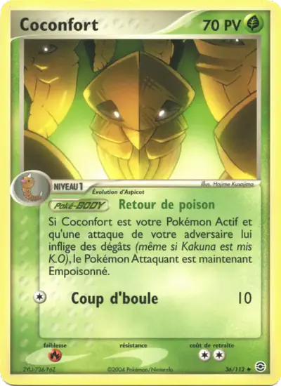 Image de la carte Pokemon Coconfort 36/112
