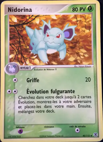 Image de la carte Pokemon Nidorina 40/112