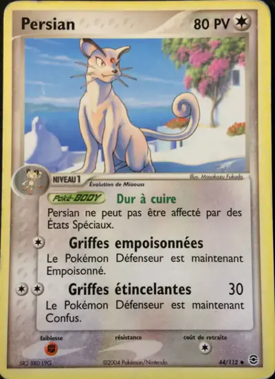 Image de la carte Pokemon Persian 44/112