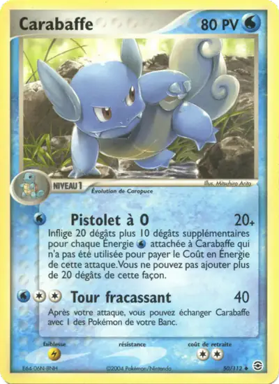 Image de la carte Pokemon Carabaffe 50/112