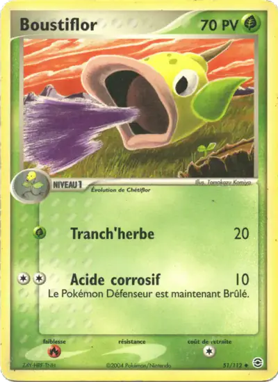 Image de la carte Pokemon Boustiflor 51/112