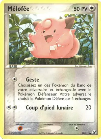 Image de la carte Pokemon Mélofée 59/112