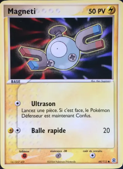 Image de la carte Pokemon Magnéti 68/112