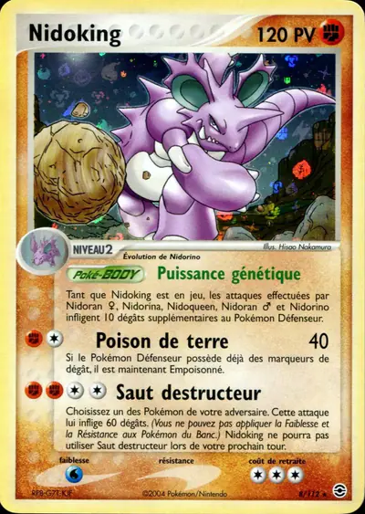 Image de la carte Pokemon Nidoking 8/112