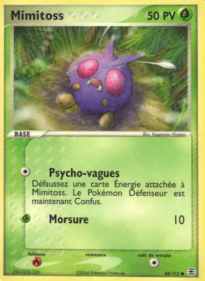 Image de la carte Pokemon Mimitoss 84/112