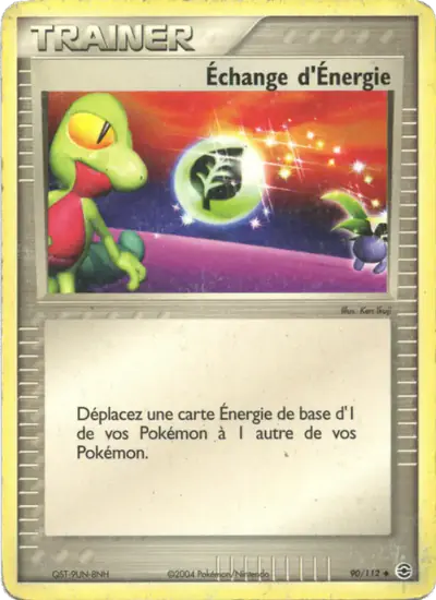 Image de la carte Pokemon Échange d'Énergie 90/112