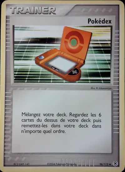 Image de la carte Pokemon Pokédex 96/112