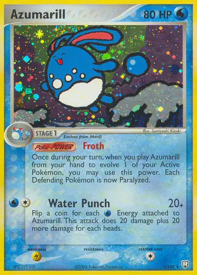 Image de la carte Pokemon Azumarill 1/109