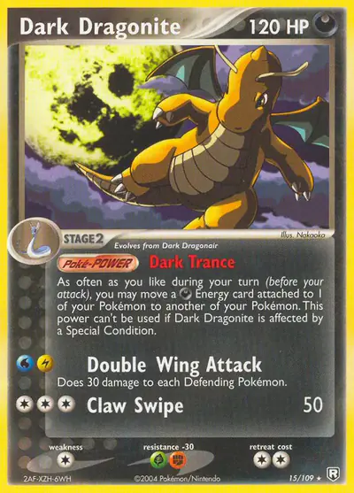 Image de la carte Pokemon Dracolosse Obscur 15/109