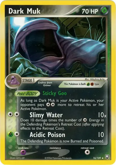 Image de la carte Pokemon Dark Muk 16/109