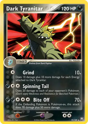Dark Tyranitar 19/109