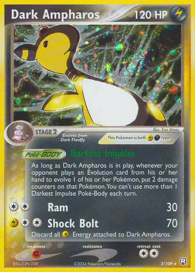 Image de la carte Pokemon Pharamp Obscur 2/109
