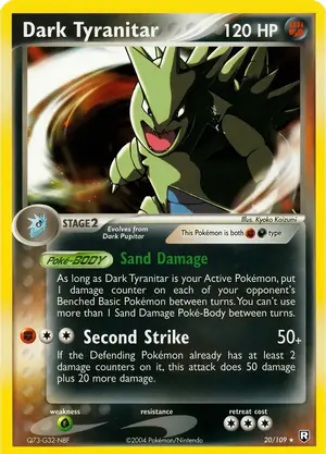 Dark Tyranitar 20/109