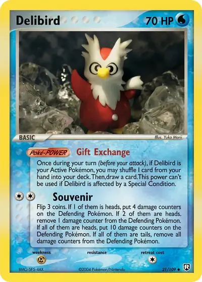 Image de la carte Pokemon Delibird 21/109
