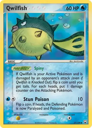 Qwilfish 27/109