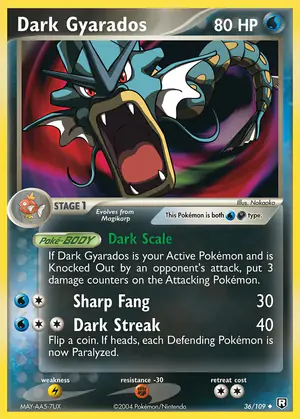 Dark Gyarados 36/109
