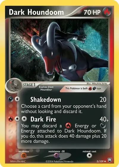 Image de la carte Pokemon Dark Houndoom 5/109
