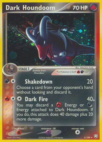 Image de la carte Pokemon Démolosse Obscur 5/109