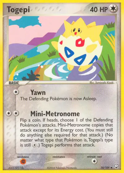 Image de la carte Pokemon Togepi 50/109