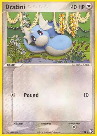 Image de la carte Pokemon Dratini 52/109
