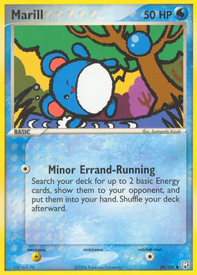 Image de la carte Pokemon Marill 68/109