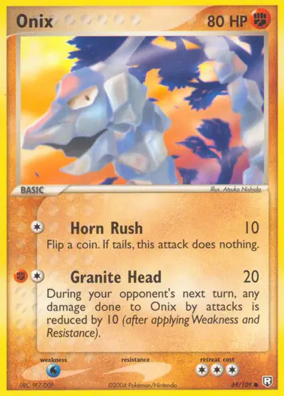 Image de la carte Pokemon Onix 69/109