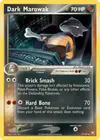 Image de la carte Dark Marowak 7/109