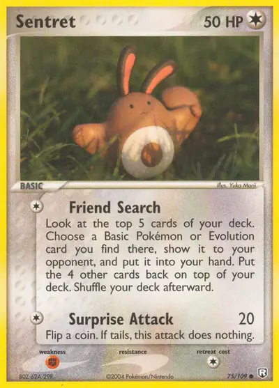 Image de la carte Pokemon Sentret 75/109