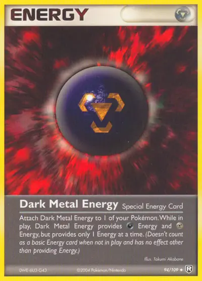 Image de la carte Pokemon Énergie Métal Obscur 94/109