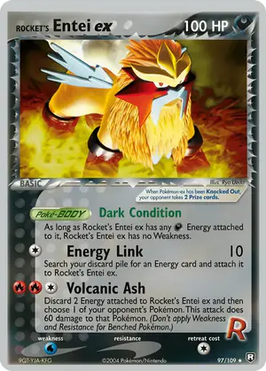Rocket's Entei ex 97/109