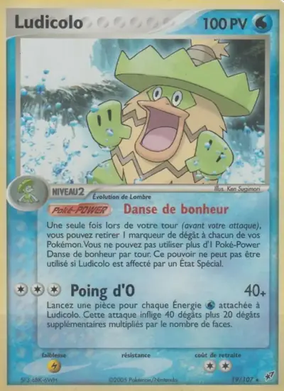 Image de la carte Pokemon Ludicolo 19/107