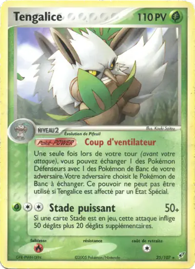 Image de la carte Pokemon Tengalice 25/107