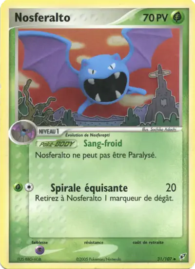 Image de la carte Pokemon Nosferalto 31/107