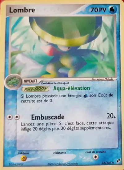Image de la carte Pokemon Lombre 33/107