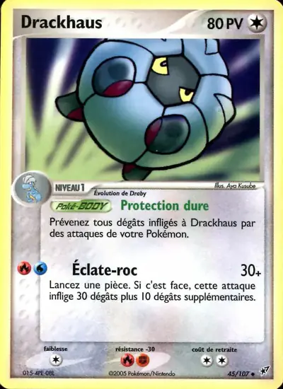 Image de la carte Pokemon Drackhaus 45/107