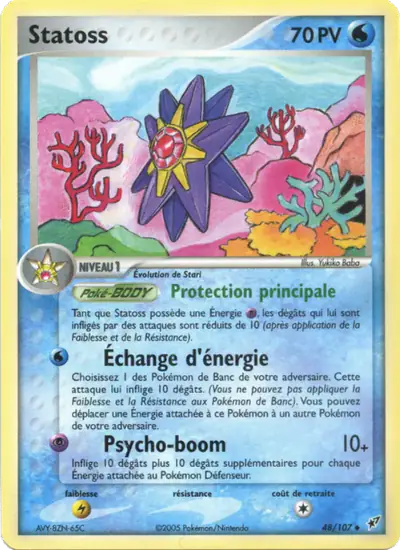 Image de la carte Pokemon Statoss (Staross) 48/107