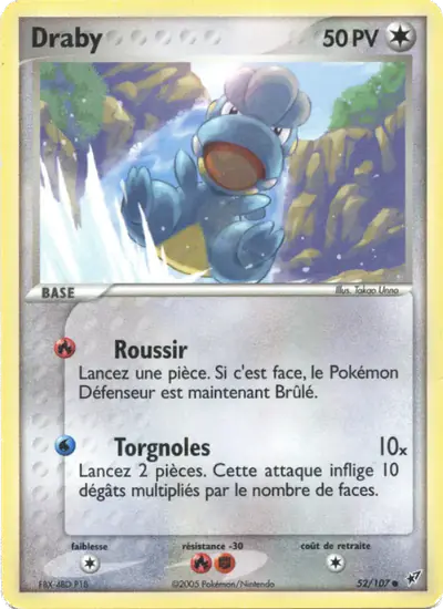 Image de la carte Pokemon Draby 52/107