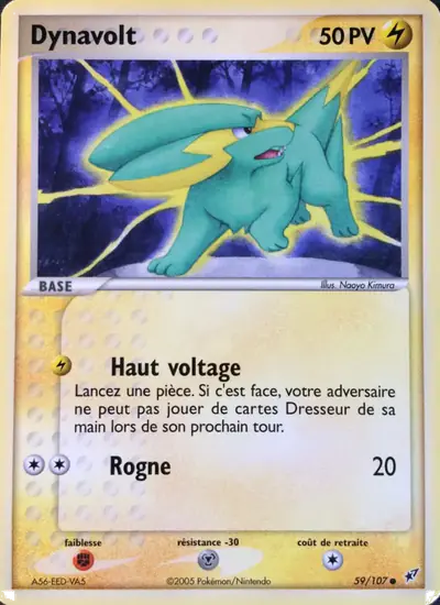 Image de la carte Pokemon Dynavolt 59/107