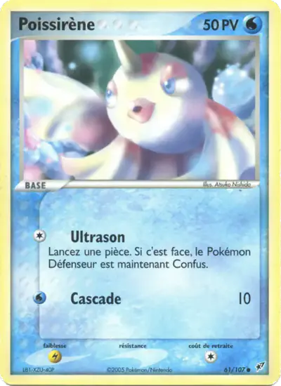 Image de la carte Pokemon Poissirène 61/107