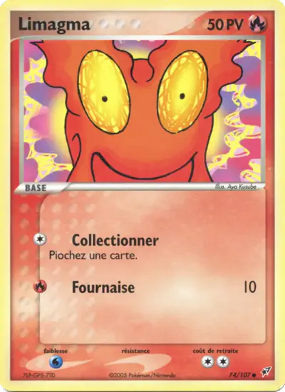 Image de la carte Pokemon Limagma 74/107