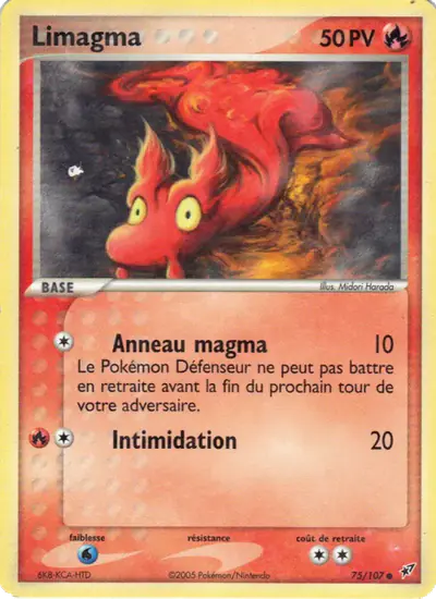 Image de la carte Pokemon Limagma 75/107