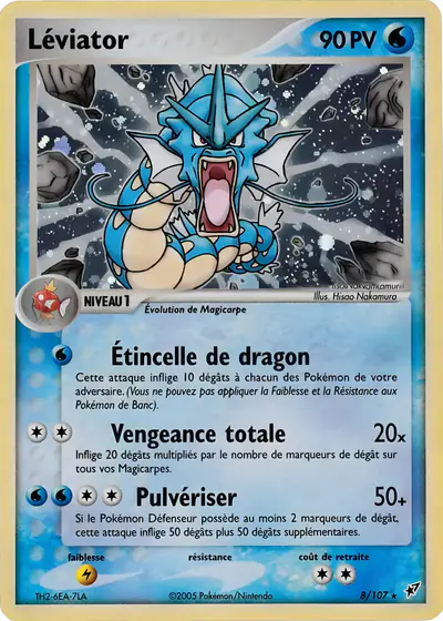Image de la carte Pokemon Léviator 8/107