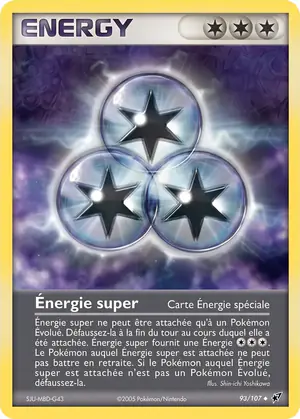 &Eacute;nergie super 93/107